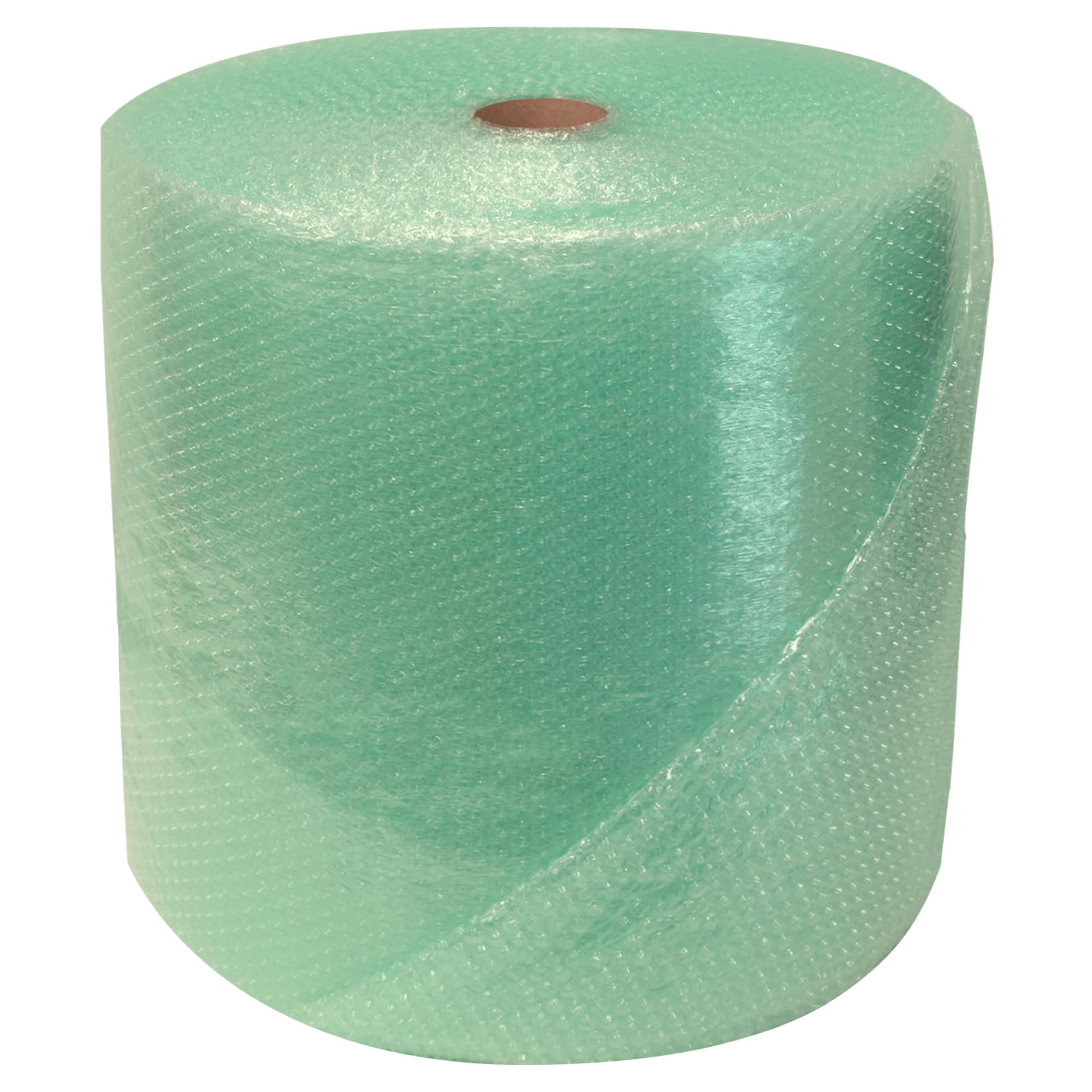 Globe Packaging 500mm x 100m Large Green Biodegradable Bubble Wrap Roll with Small Air Bubbles - Cushioning & Protection Packaging for Moving House, Ecommerce and Storage