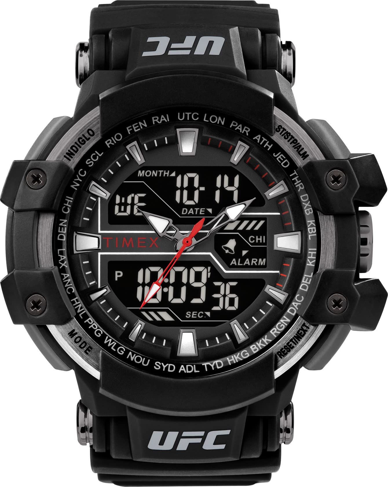 Timex UFC Men's Tactic 53mm Watch, front view