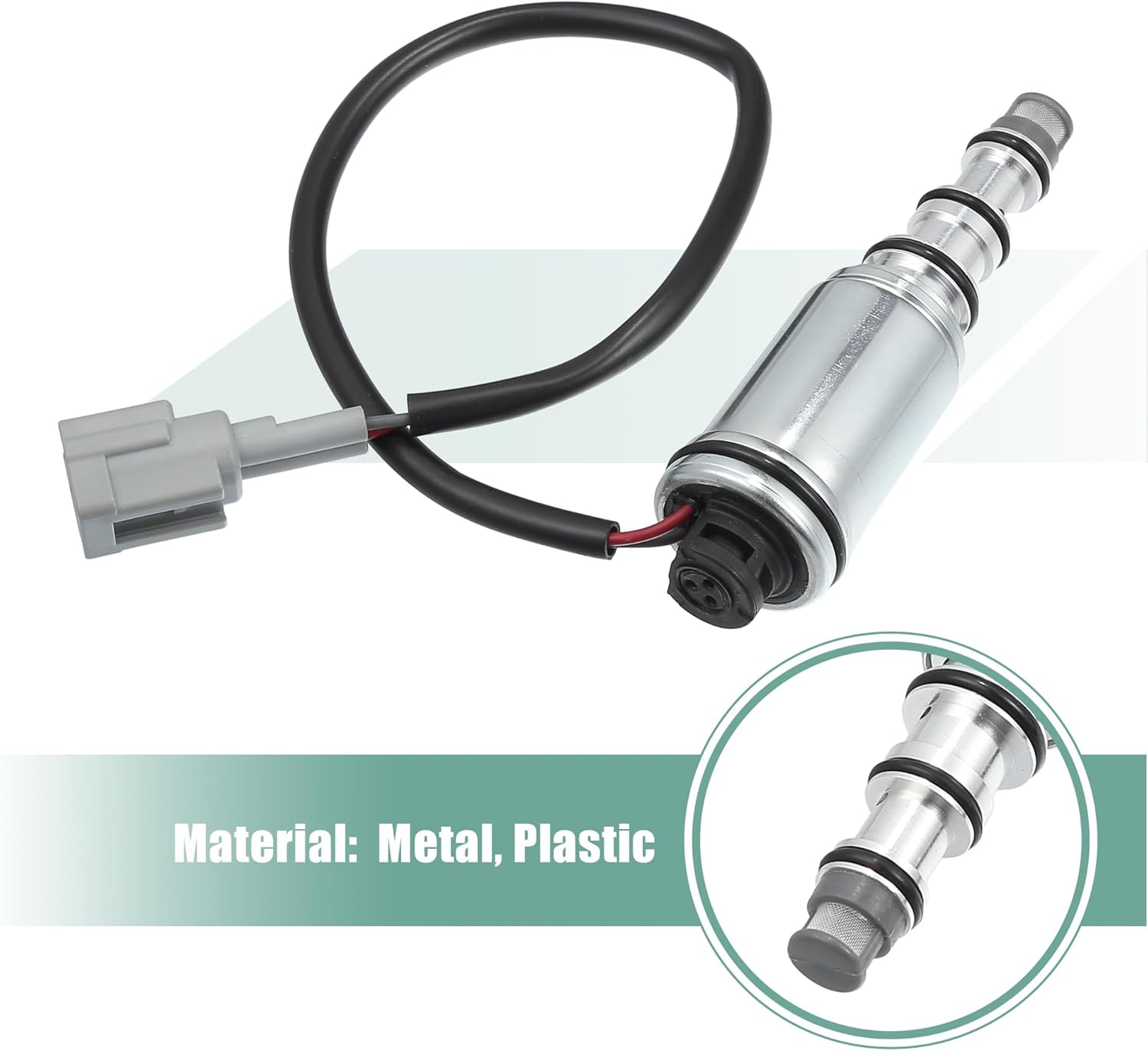 X AUTOHAUX AC Compressor Control Solenoid Valve Air Conditioner Control Valve Replacement No.926004PB0A for Infiniti M35 Base 2008-2010