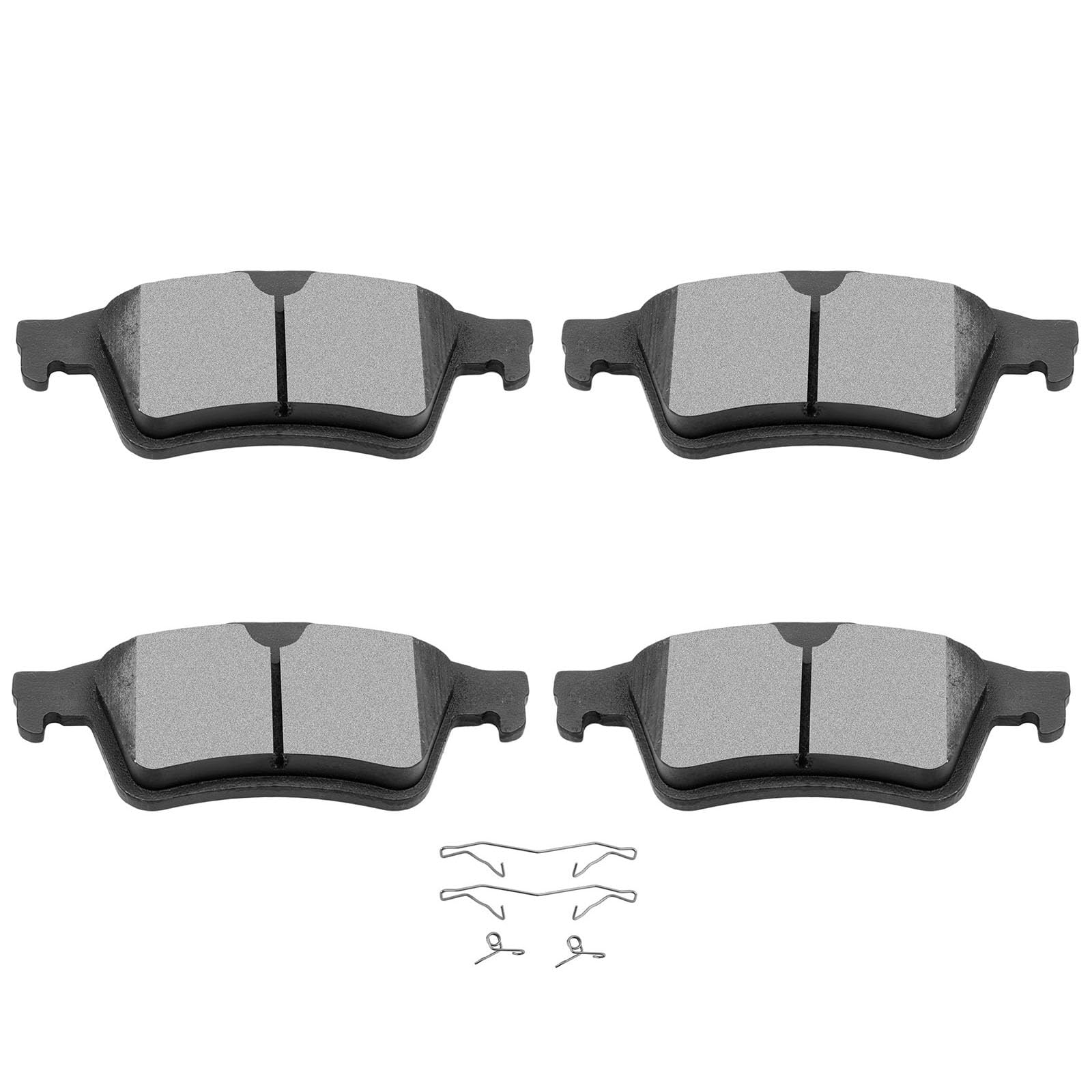 SCITOO Disc Brake Pads Kits D1095-7874 Ceramic Rear Brake Pads Set Fit For Chevrolet For Cobalt 2008-2010,For Ford For Escape 2013-2016,For Ford For Focus 2012-2016