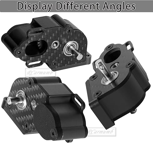 Miniatura 6 de Parte de actualizaciones de caja de cambios de transmisión central para 1/10 RC Crawler car Axial SCX10 SCX10 ii 90047 Wraith, caja de cambios