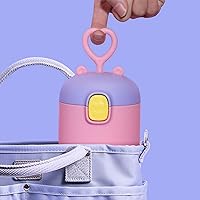 Vista 3 de Dispensador de fórmula para bebés, contenedor de fórmula portátil para viajes, contenedor de leche en polvo portátil de 8.5 fl oz de grado