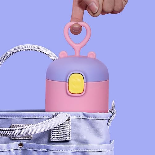 Miniatura 3 de Dispensador de fórmula para bebés, contenedor de fórmula portátil para viajes, contenedor de leche en polvo portátil de 8.5 fl oz de grado
