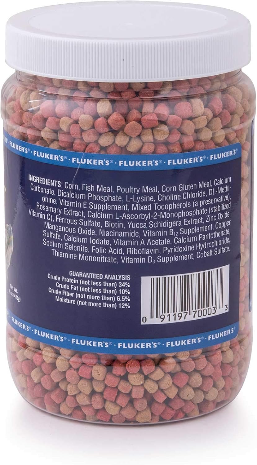 Fluker's 70003 Aquatic Diet Turtle Food, 15oz