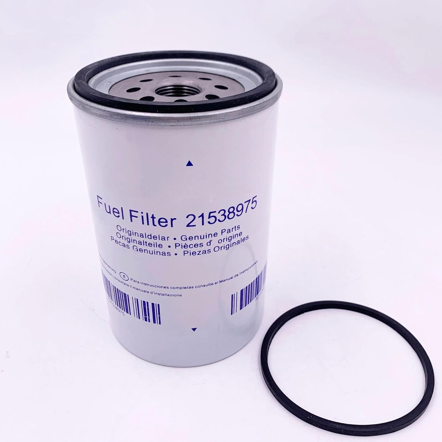 21538975 22296415 23476569 Oil Fuel Filter Set Compatible with Volvo D8K D5K Volvo Penta TAD572VE TAD571VE TAD570VE Engine Replace 21746575 22296415 23958454