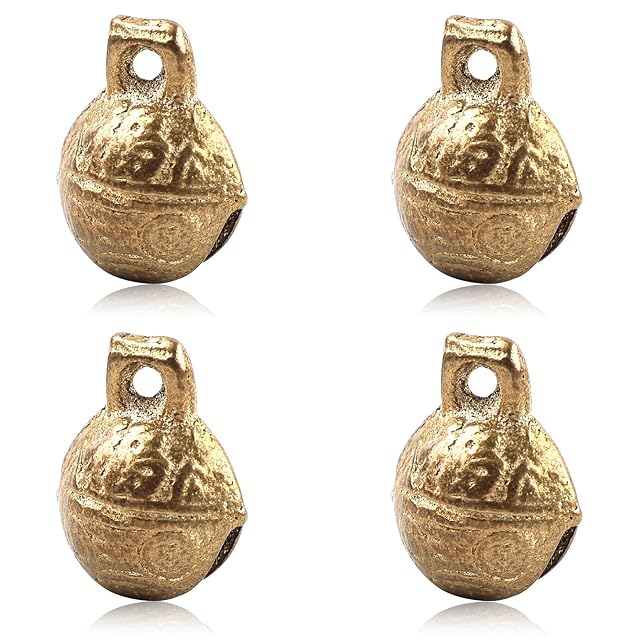 Cossaot 4 Piezas Cascabeles para Perros, Cascabeles para Perros Seguimiento de Mascotas