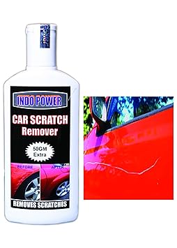 INDOPOWER X15- CAR Scratch Remover 200gm. All Colour Car & Bike Scratch Remover Advanced Formula Rubbing Compound (Not for Dent & Deep Scratches).