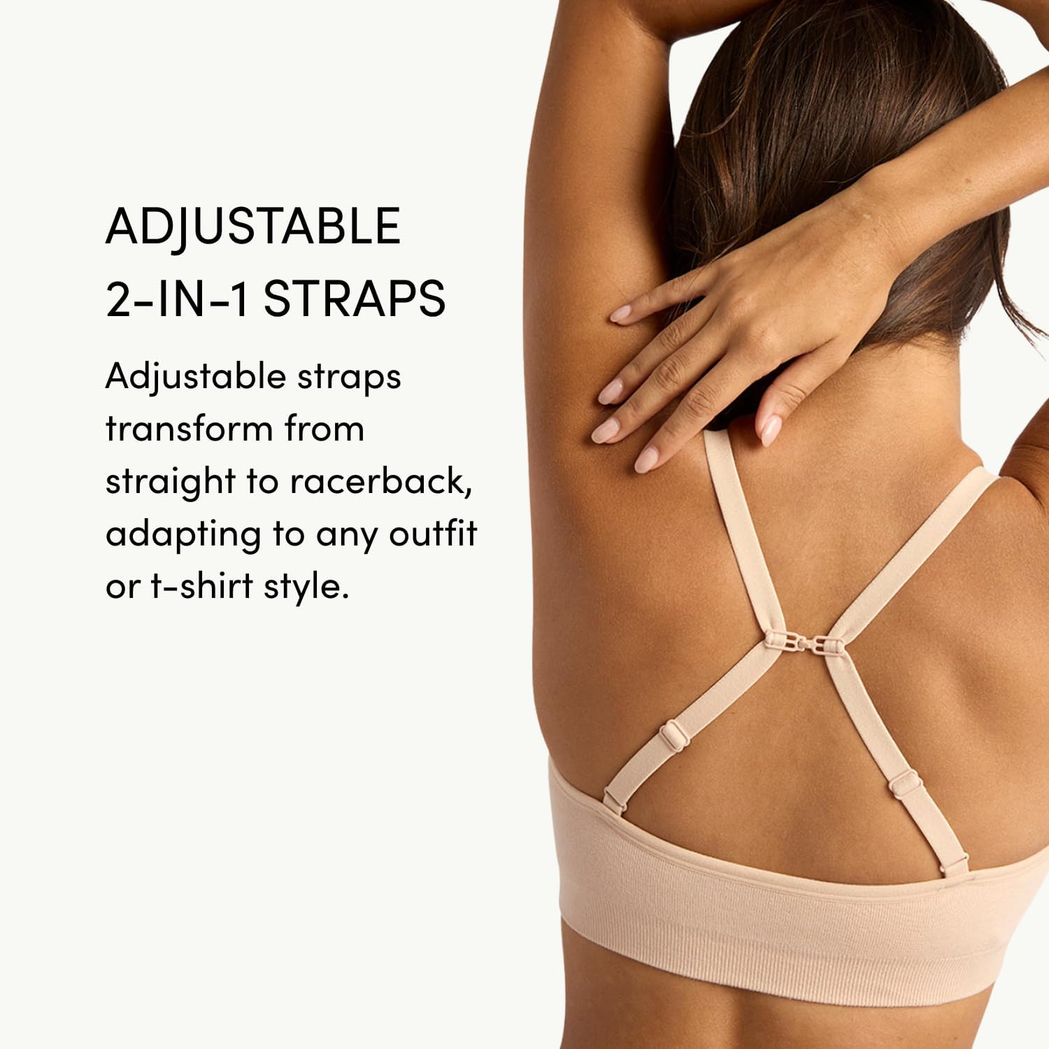 Boody -Wireless Full Bust T-Shirt Bra -Seamless Bra -Padded -Adjustable Straps -Bamboo Viscose -Perfect for DD-F Cups - Image 4