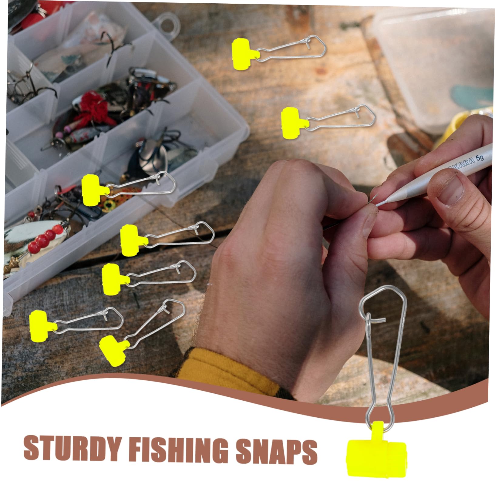 Supvox Angelzubehör Ausrüstung Für Das Meeresangeln Schlüssel Karabinerhaken Quick Release Fishing Accessories Angelschnappschüsse Tragbare Angelschnäpper Plastik