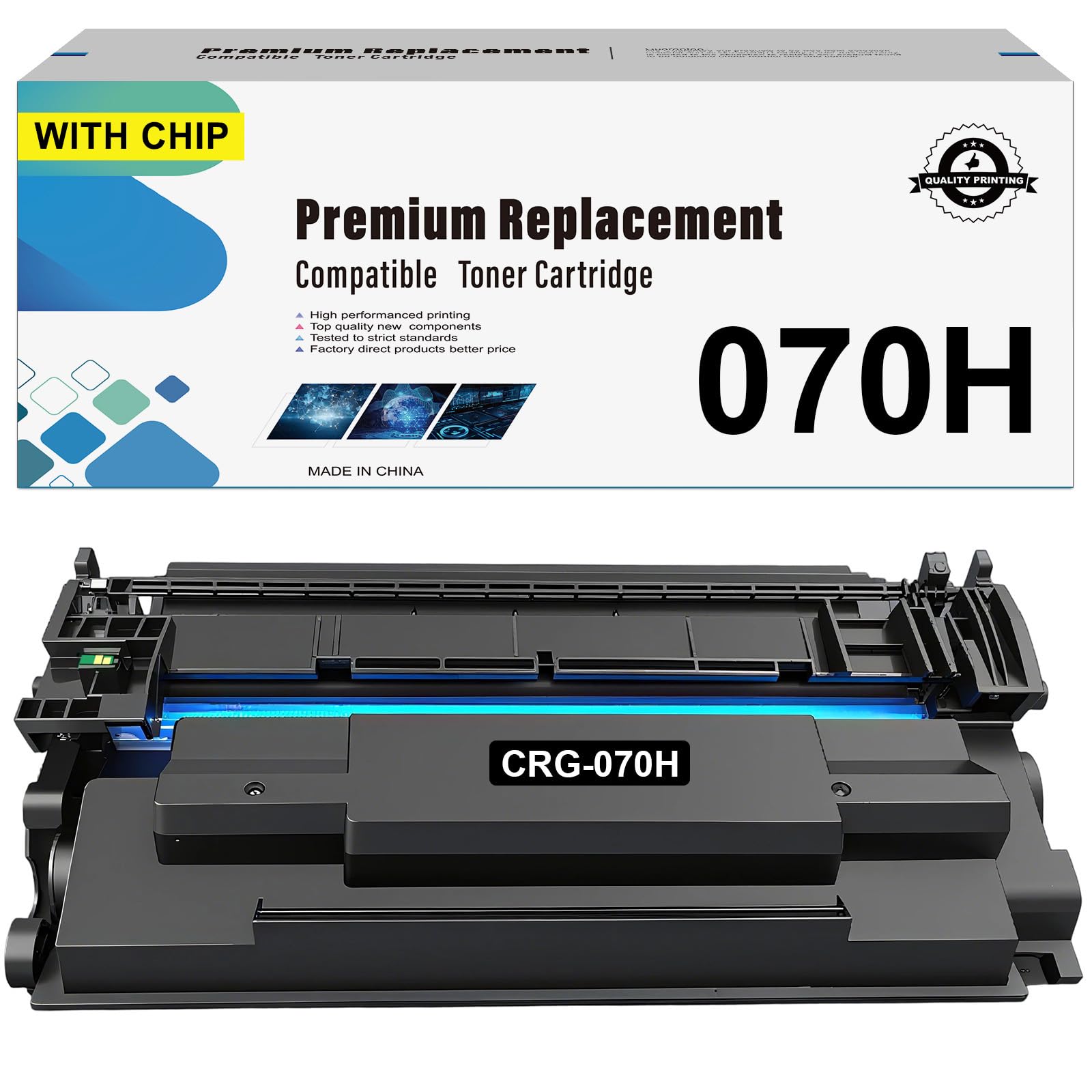 Amazon.co.jp: 070H CRG-070H CRG070H 070 Hトナーカートリッジ互換大 
