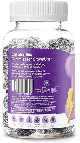 Miniatura 3 de Zahler Chapter Six - Gomitas de hierro, suplemento de hierro con vitamina C para adultos, Kosher, 60 gomitas saborizadas (10 MG)