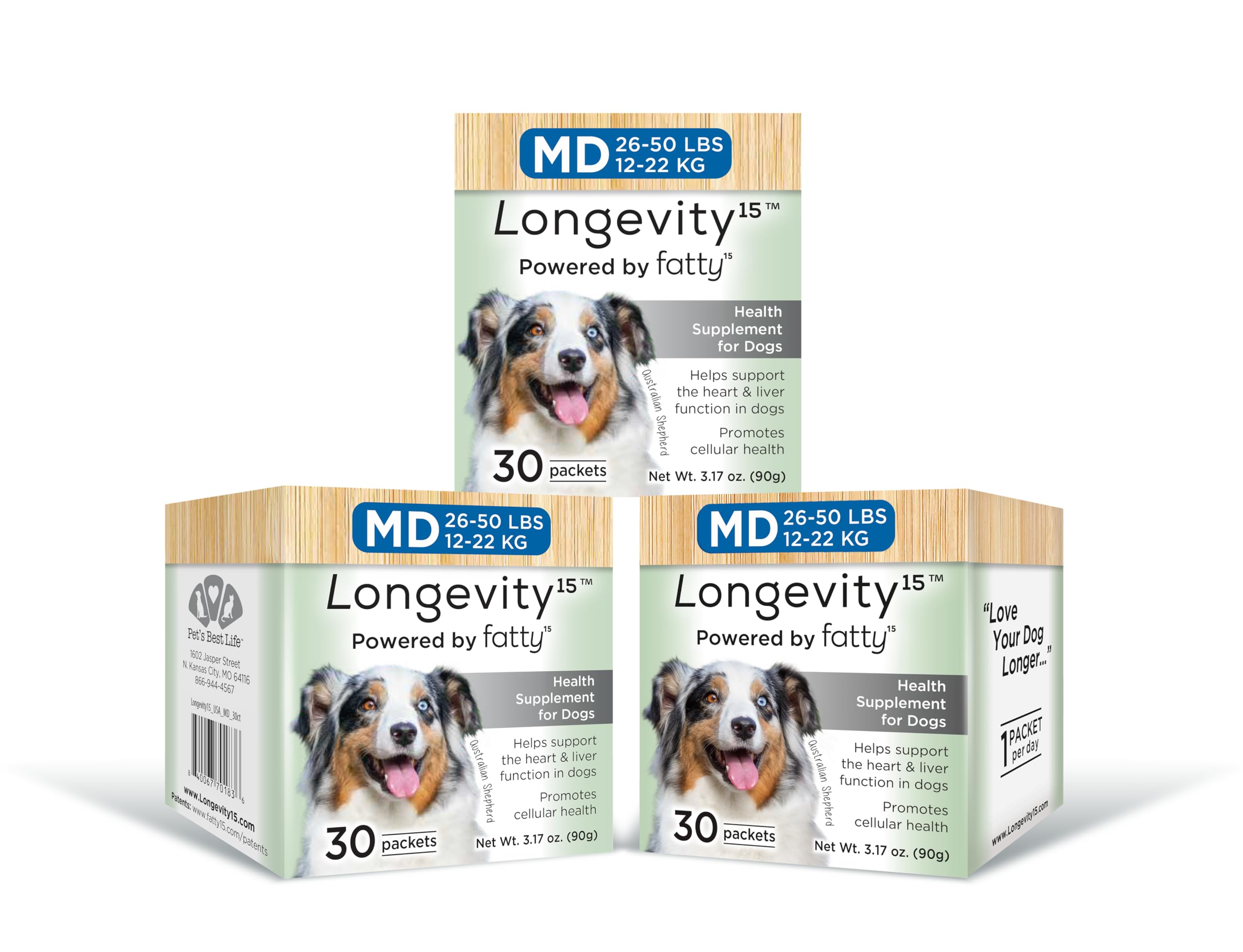 Longevity15 – C15:0 – Fatty Acid Health Supplement for Dogs – Healthy Pet Supplies – for Small Dogs, 1 Pack — Amazon image 14