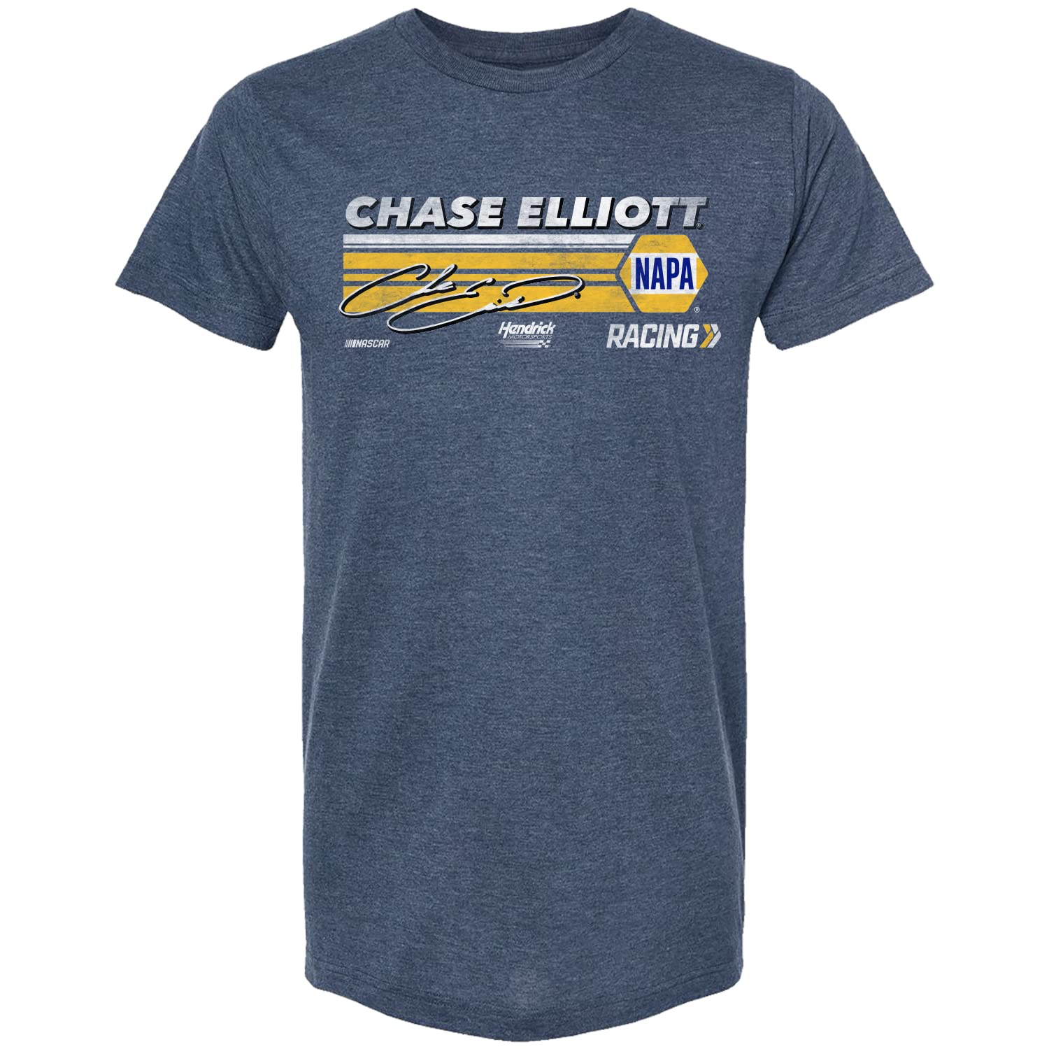 Checkered Flag SportsOfficial Vintage T-Shirt for Men - Distressed Retro Short Sleeve Automotive Racing Apparel