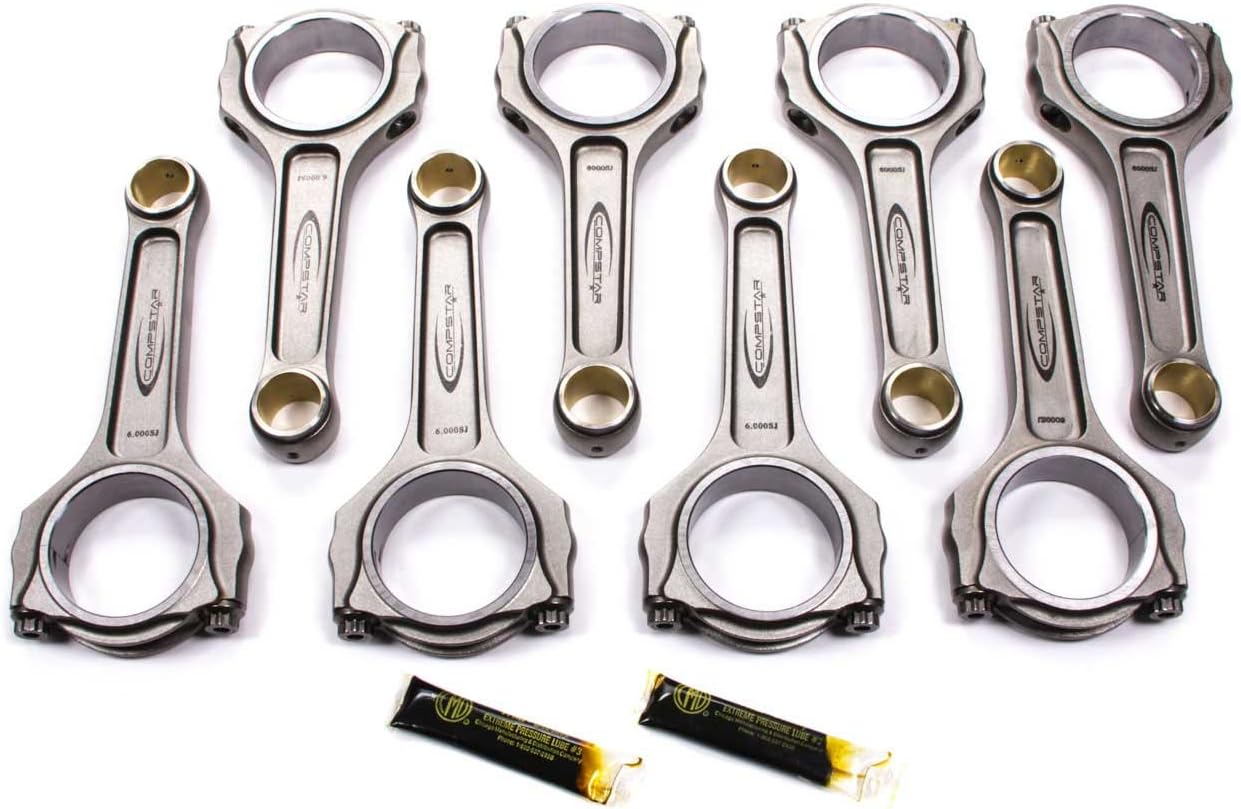 Callies CSA6000CS2A2AI Sbc Forged I-Beam Rod (6.000/2.000), 1 Pack