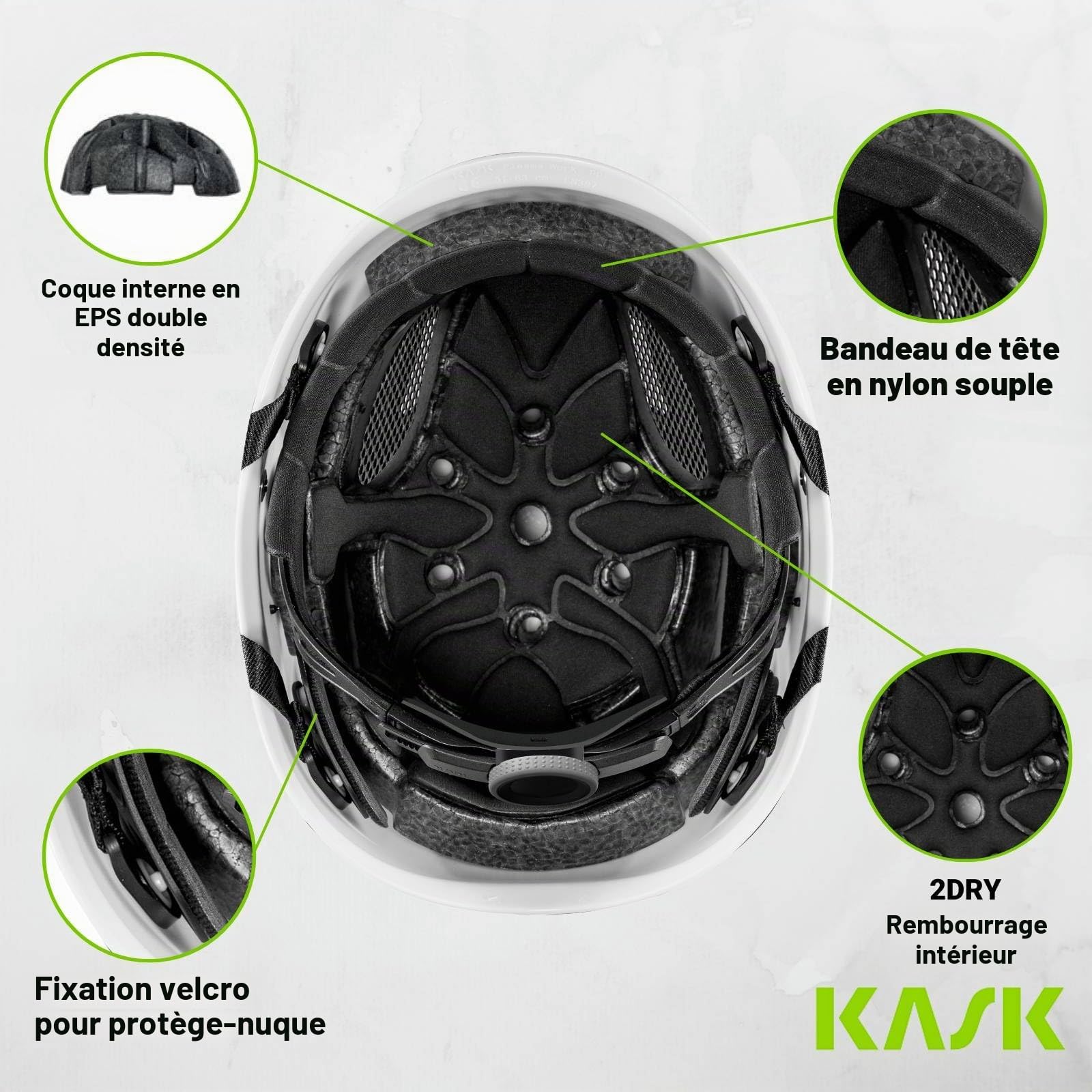 SUPERPLASMA AQ EN 397 Casque anti-chute, nouveau 2023
