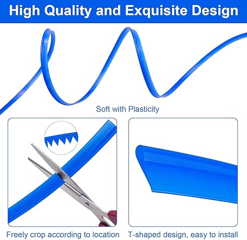 Miniatura 3 de Tiras decorativas para interior de automóvil, impermeables, ajuste universal y flexibles, tiras para insertar, incluye herramienta de instalación,