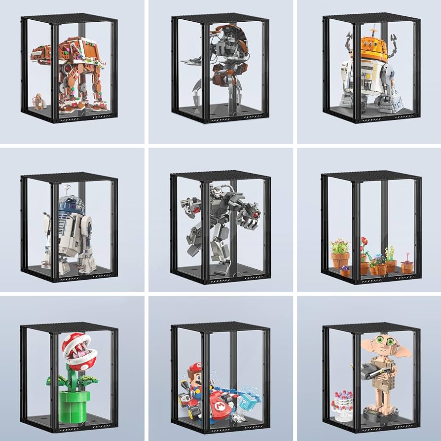 Amazon.com: Briksmax Acrylic Display Case for Lego Helmet