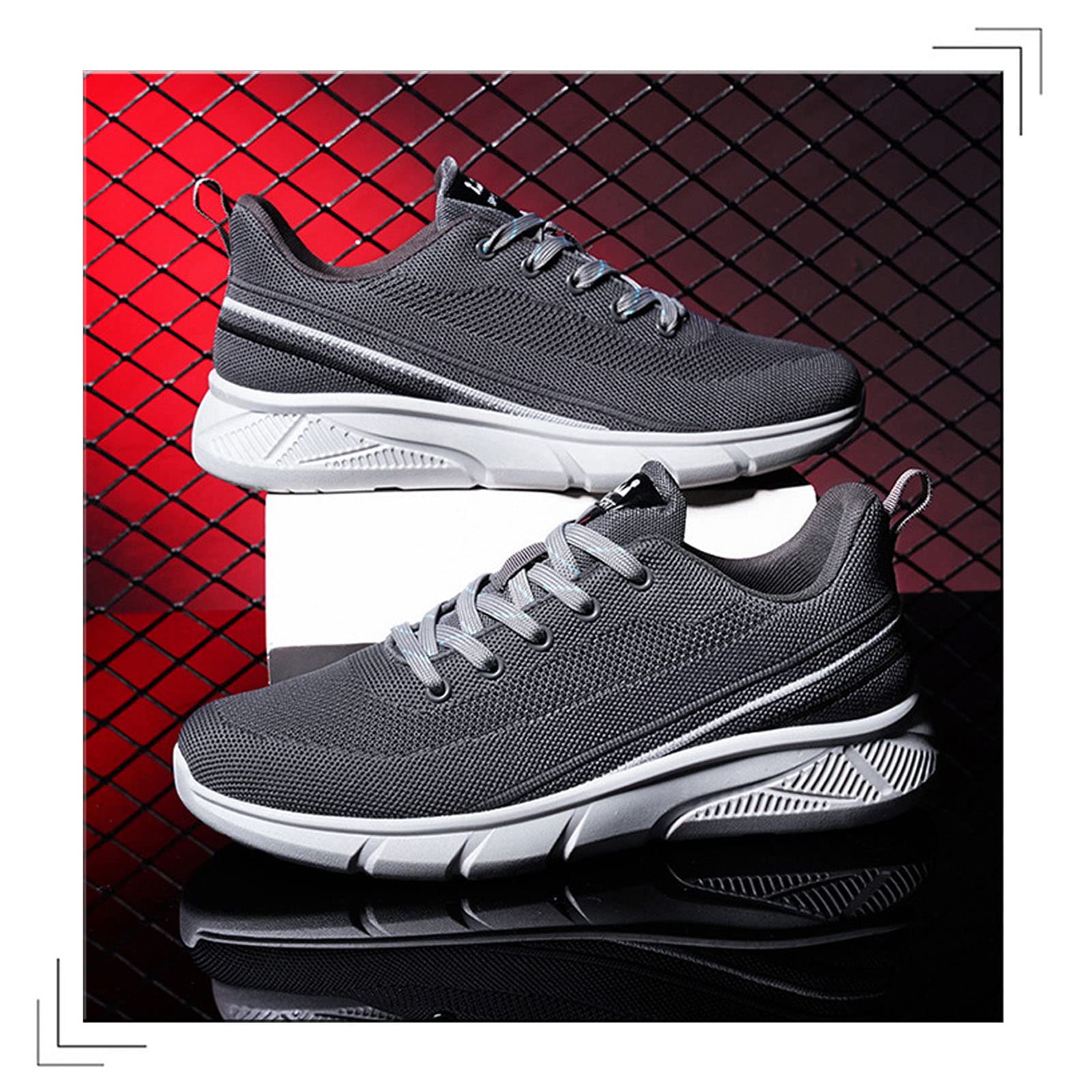 Zapatillas Correr para Hombre, Zapatillas Deportivas Unisex para Caminar, Zapatillas Deportivas Ligeras para Hombre Y Mujer, Zapatillas Deportivas Informales para Correr En El Gimnasio