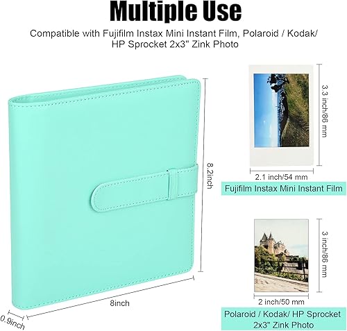 Miniatura 2 de 2 paquetes de 256 bolsillos álbum de fotos para Fujifilm Instax Mini LiPlay 11 90 70 50S 26 25 9 8+ 8 7S Impresora de cámara instantánea/Mini Link