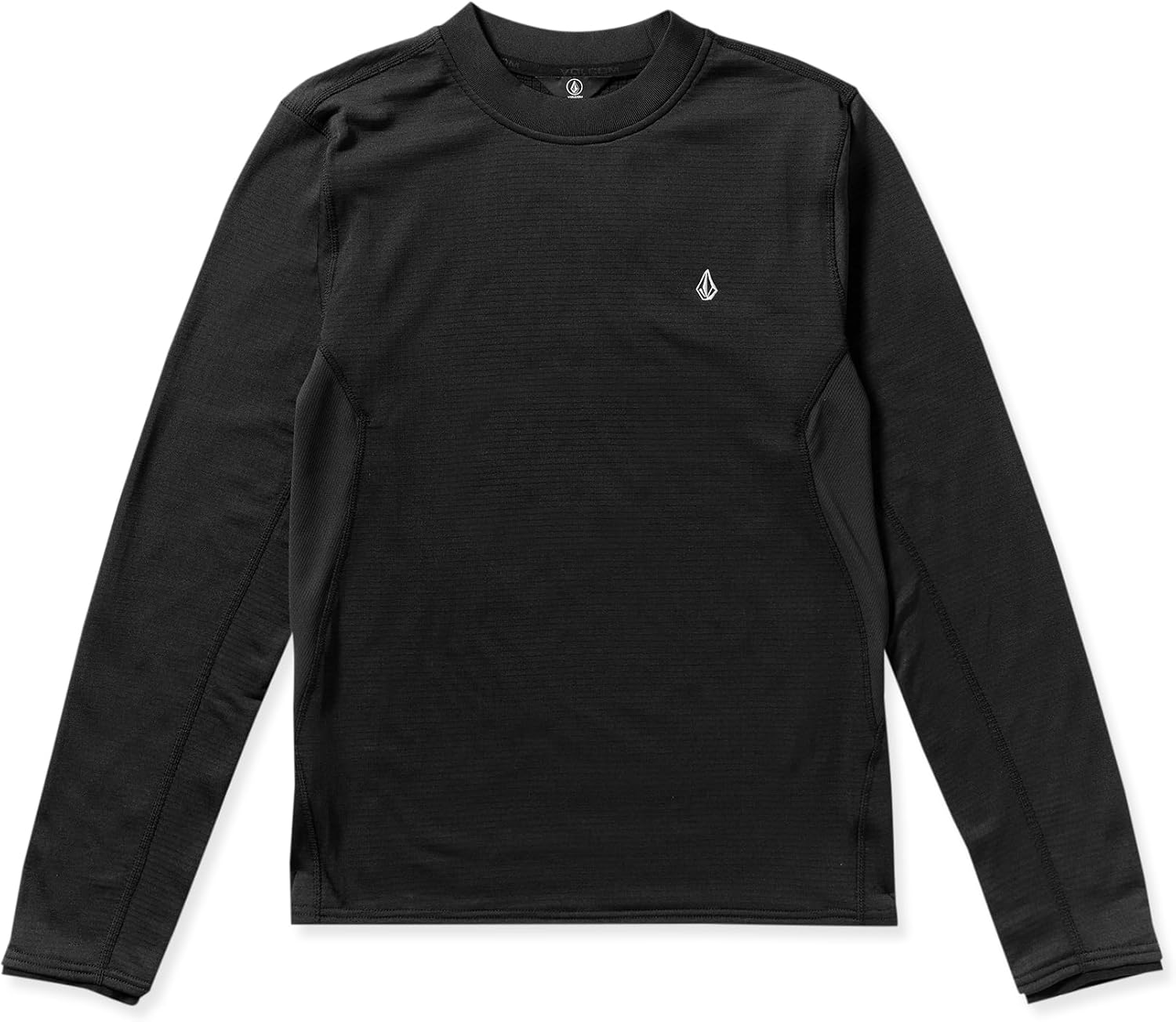 Volcom mens Gridlock Fleece Sweatshirt – Thermal Mid-layer Crew With Thumbholes - Image 4