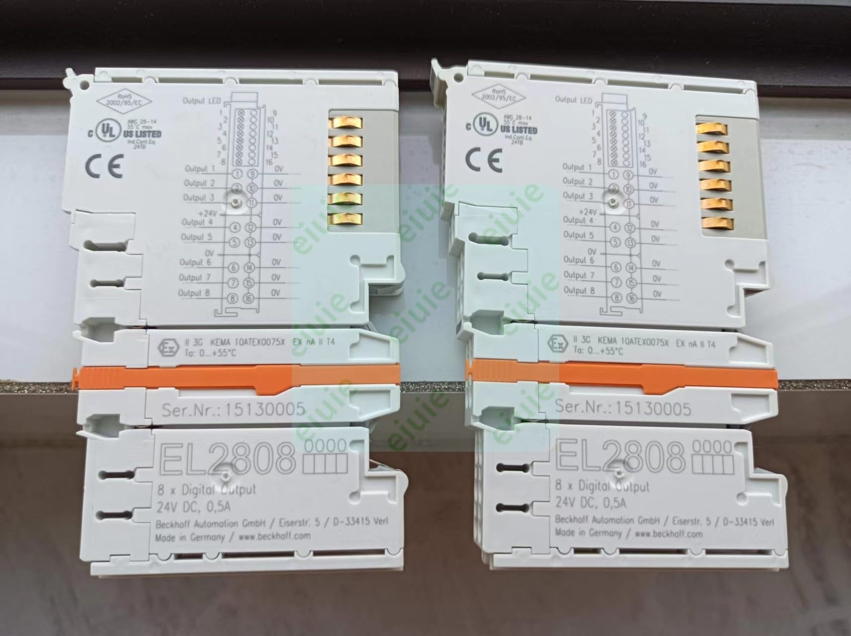 EL2808(2 Pcs Used) Remaining unutilized Spare Parts for Projects