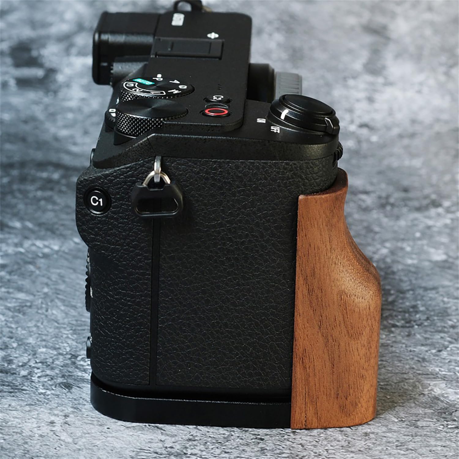 Amazon | sony 用 A6700 用 sony A6700 専用 カメラウッドグリップ