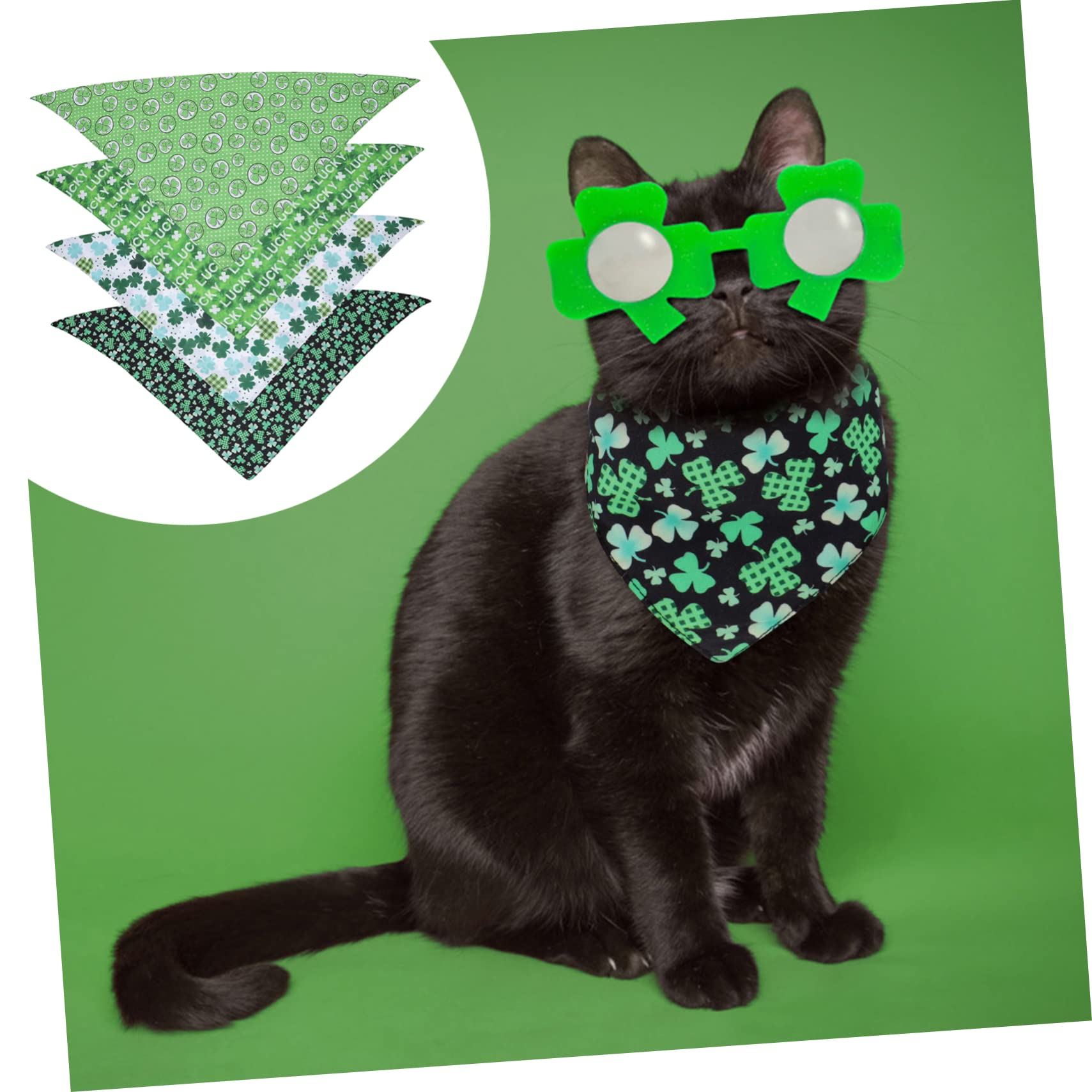 Beavorty 8pièces Bandana Chien Créatif Et Adorable pour Chiens Et Chiots Accessoires Animaux De Compagnie pour Et Vie
