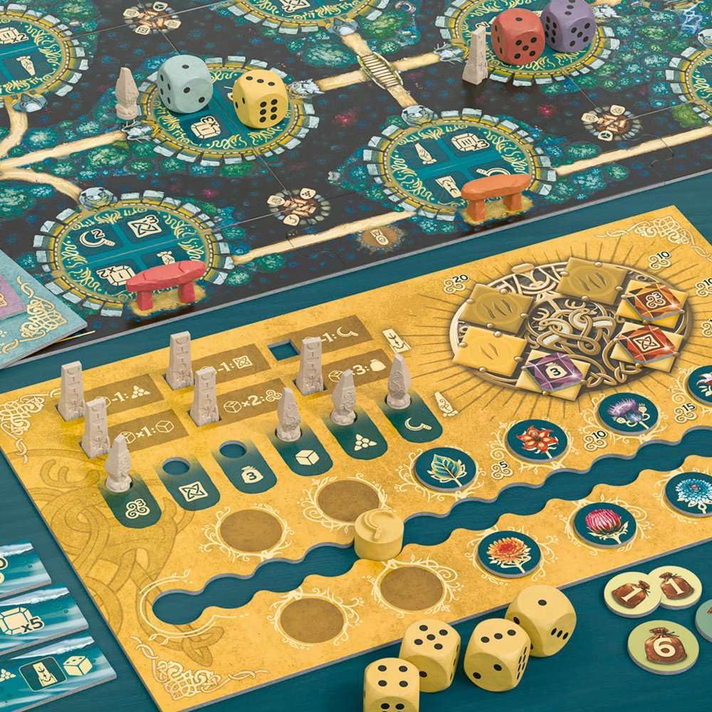 Ravensburger - The Druids of Edora, Juego de Estrategia a Partir de 14 años | Juego de estrategia The Druids of Edora, recomendado a partir de 14 años, en reuniones familiares, en una partida compartida.