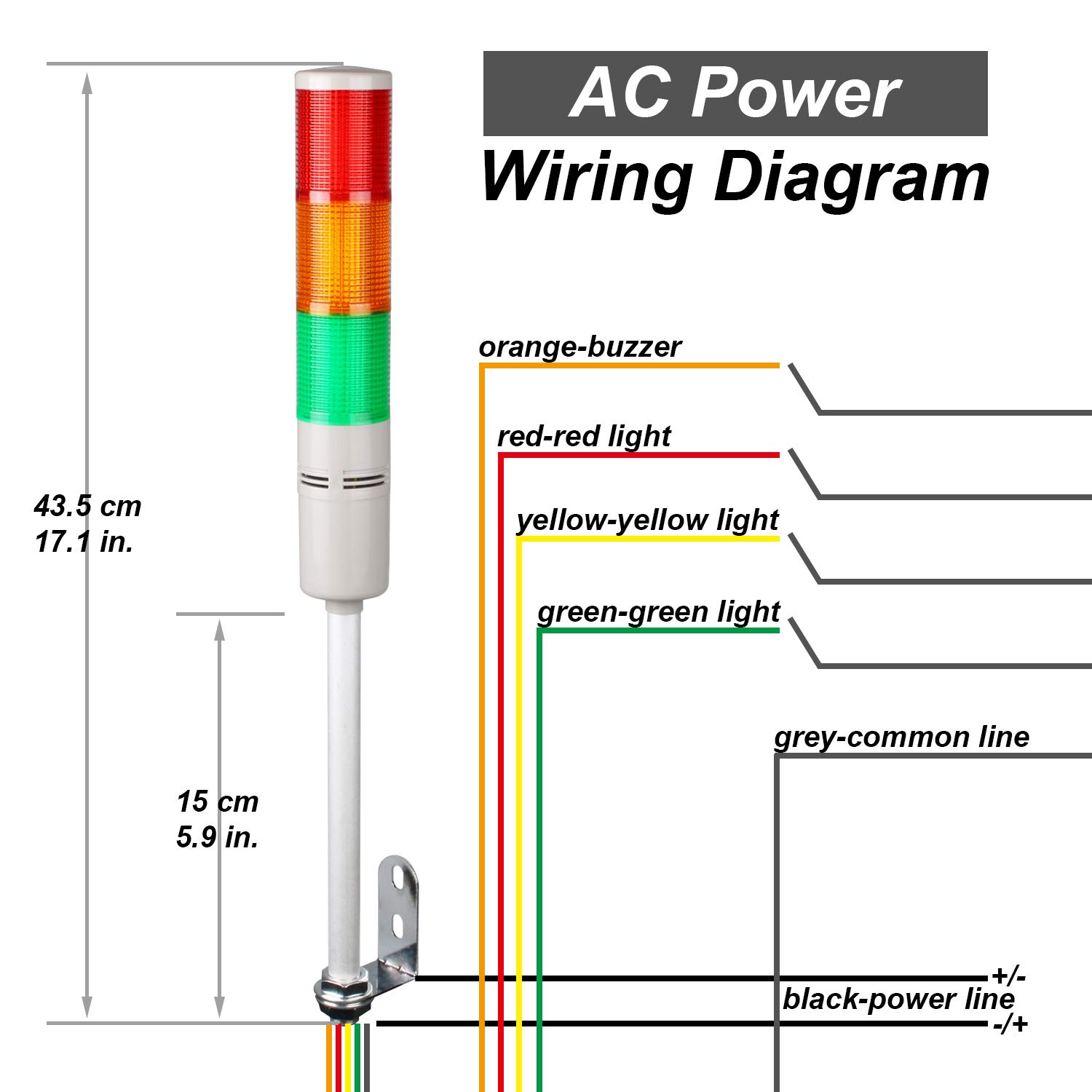 Snapklik.com : LUBAN Tower Stack Lights, Industrial Warning Signal ...