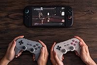 Vista 6 de 8BitDo Pro 3 Bluetooth Controller for Switch/Switch 2 – TMR Joysticks, Swappable ABXY Buttons, Pro Back Buttons, Charging Dock, Hall Effect