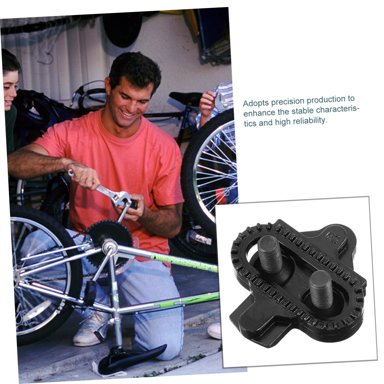 BESPORTBLE 2 Paia Di Tacchetti Per Biciclette Tacchetti Per Bici Stecca Tacchetto Per Mountain Bike Copri Tacchetti Per Bicicletta Calpestabili Pedale Della Bici Tacchetti Per Mtb Tacchetto