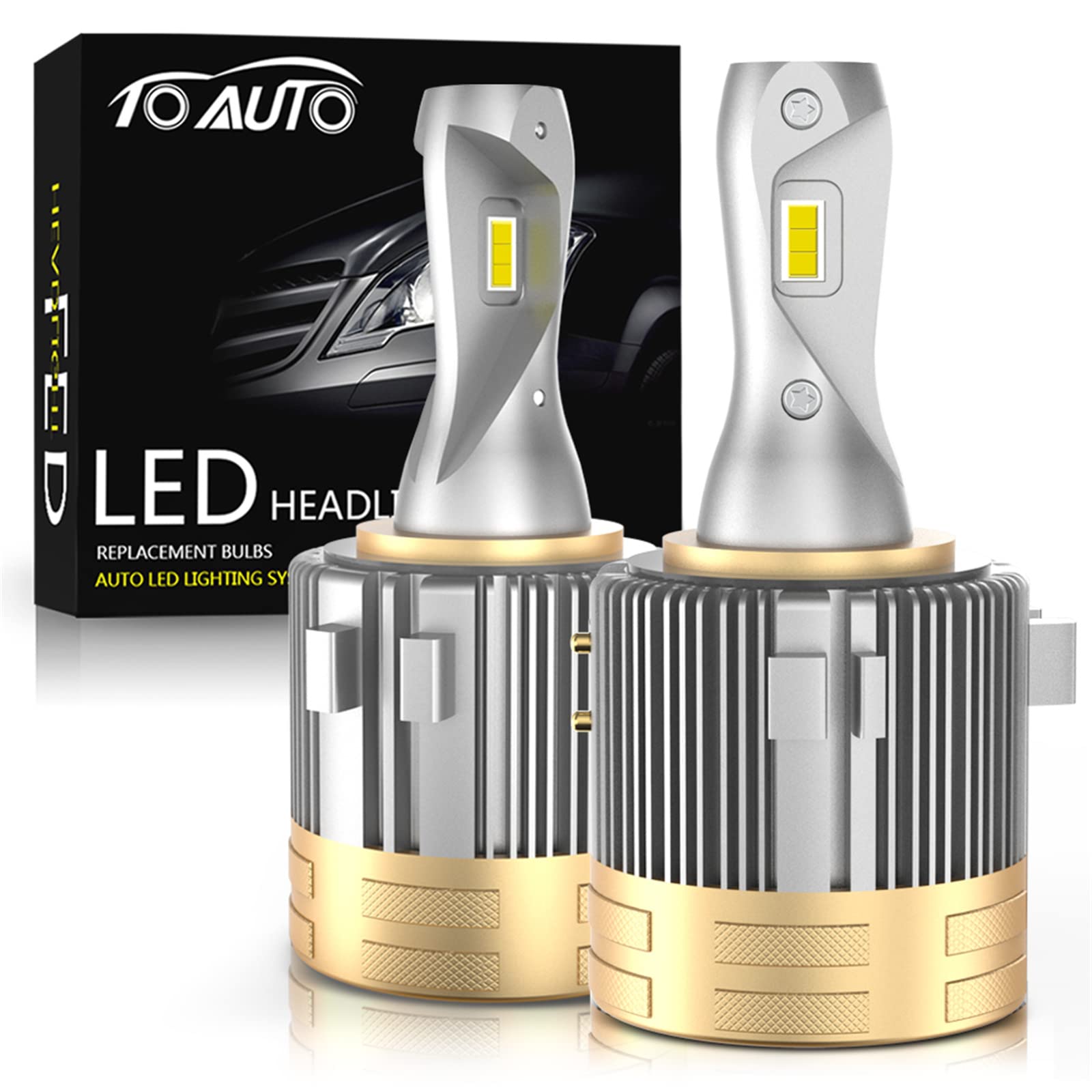 Bombillas LED, 120 W H7 Led Para Faros Delanteros De Coche, Bombillas Canbus, Chips CSP, Instalación Plug And Play, 6000 K Xenón Blanco, Paquete De 2