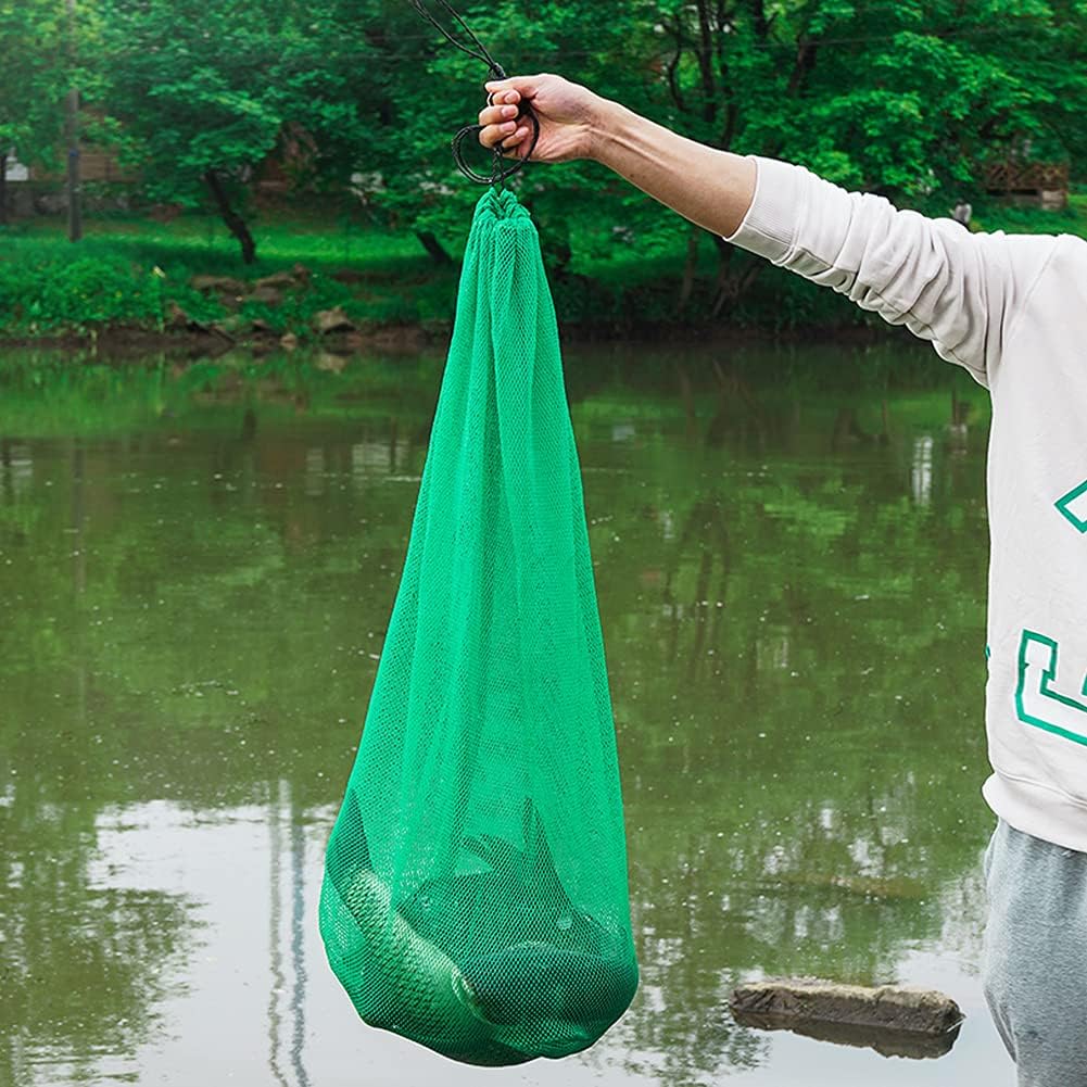Lawaia Portable, einfach, leicht zu installieren, Fischnetz Tasche, Fischnetz Tasche, kleine Netz Tasche, kleine Nylon gewebt Tasche, Länge 50CM-120CM