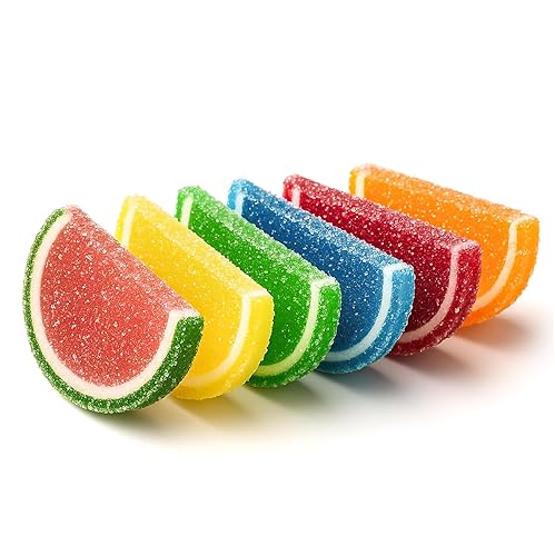 Miniatura 2 de NY Spice Shop Mini caramelos surtidos de rebanadas de frutas  8 onzas de caramelos de gelatina de sabores surtidos  Caramelos de gomita a granel