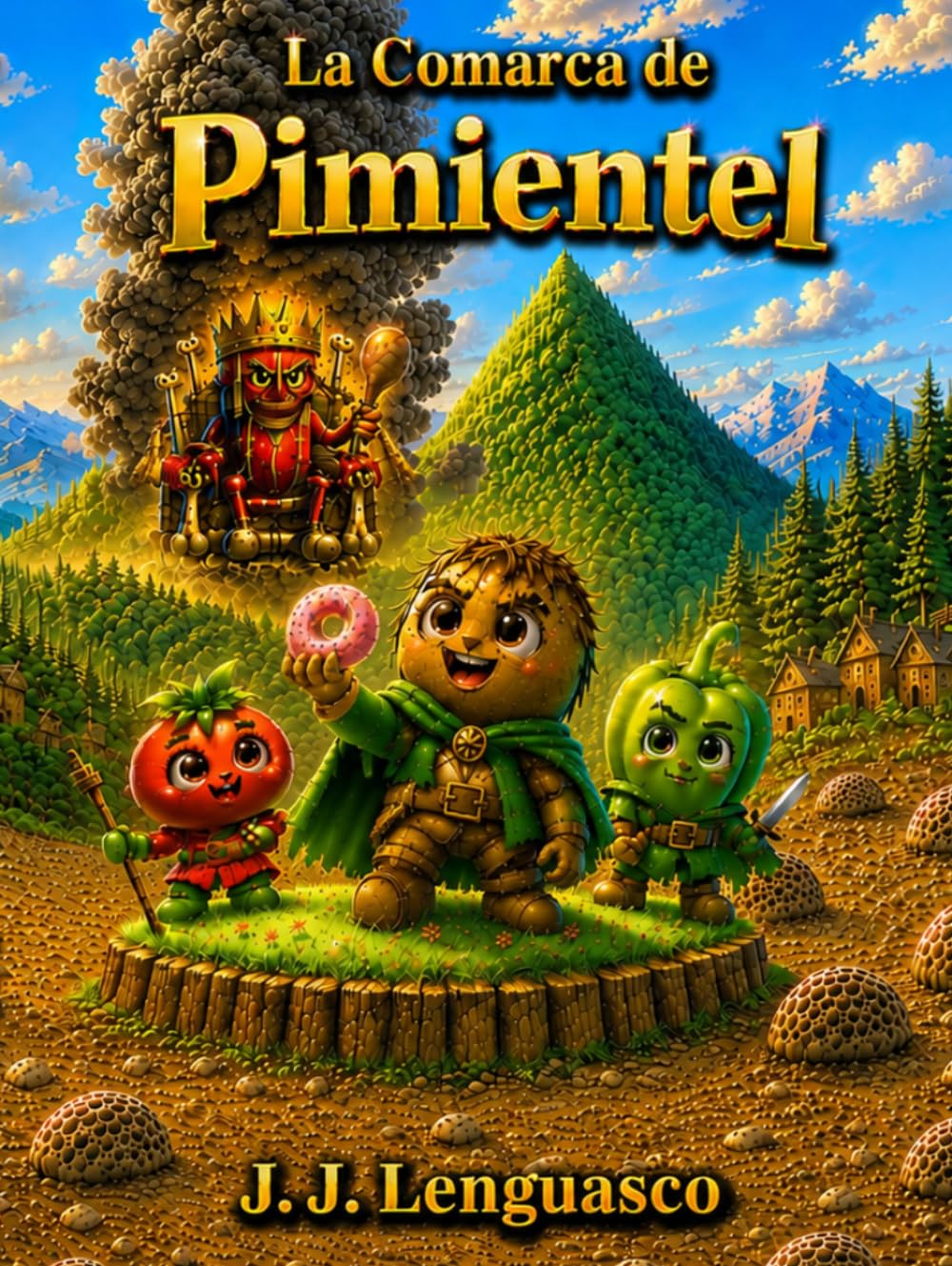 LA COMARCA DE PIMIENTEL: Una divertida aventura infantil llena de fantasía, valores y comida saludable