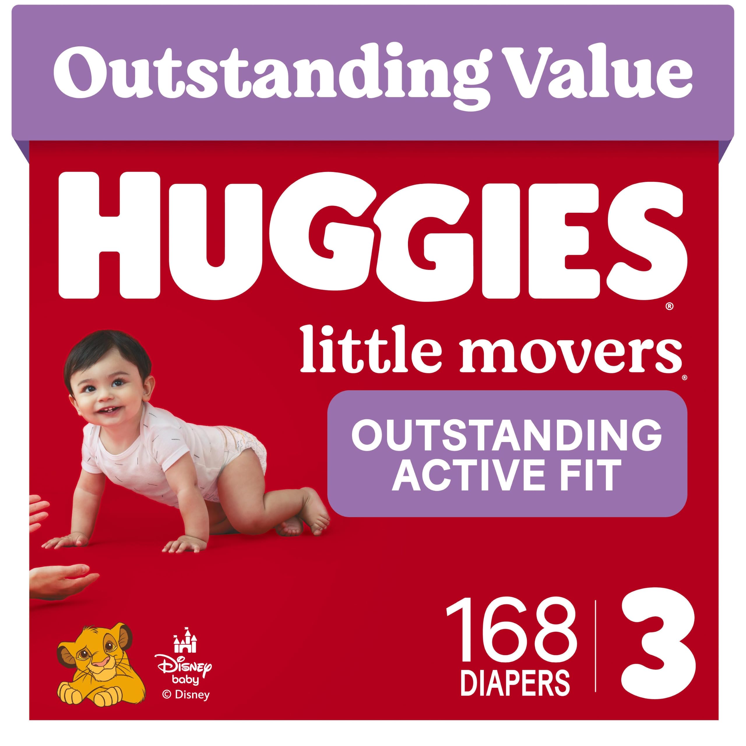 Huggies Little Movers Diapers Si