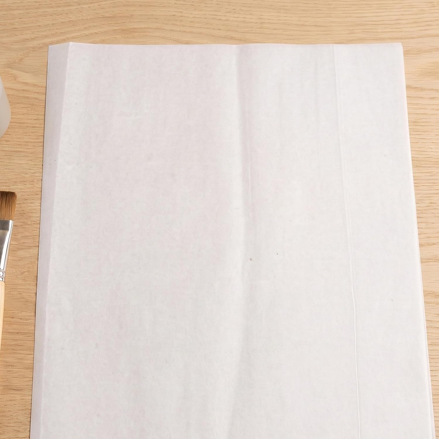 HOODANCOS 200 Sheets White Tissue Paper 50x35cm for Wrapping and Craft