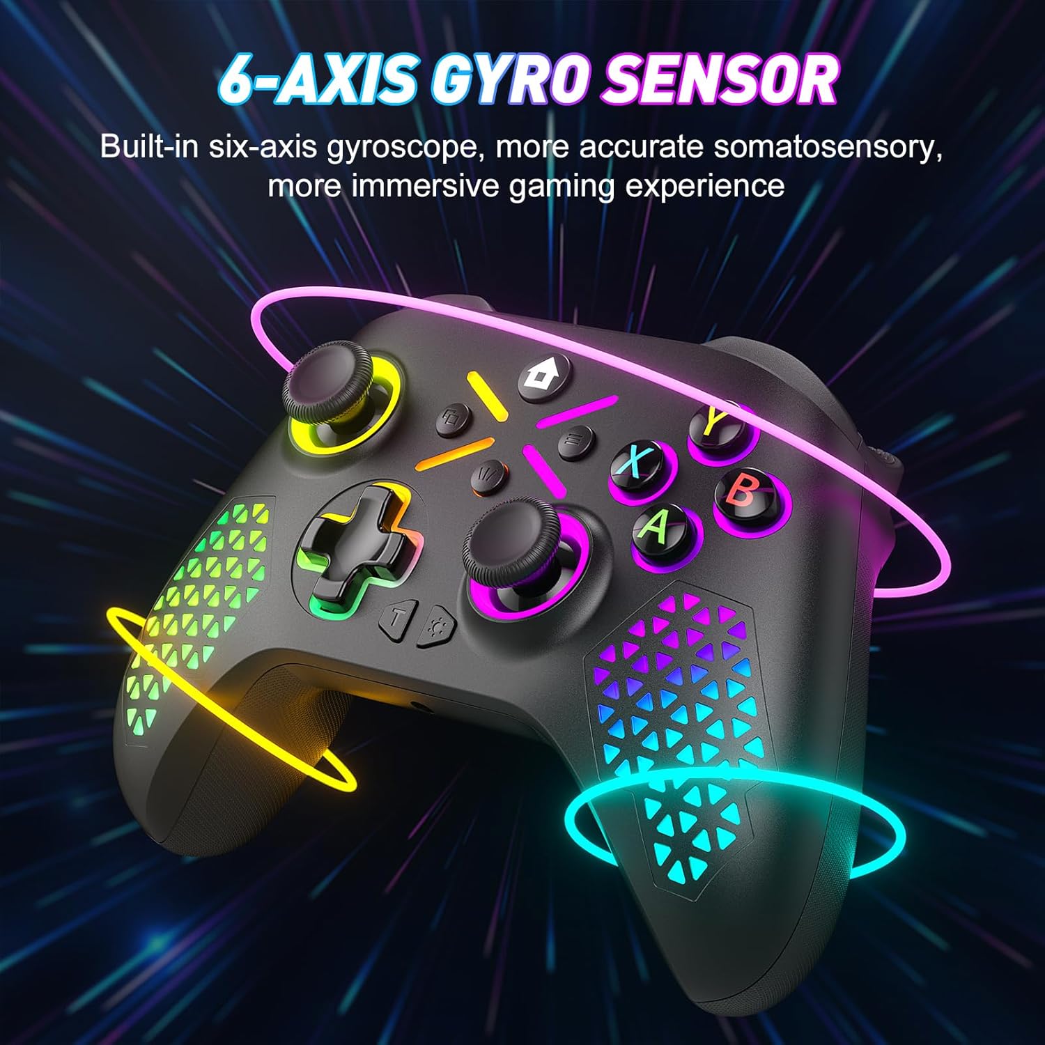 Controller with 6-Axis Gyro Sensor