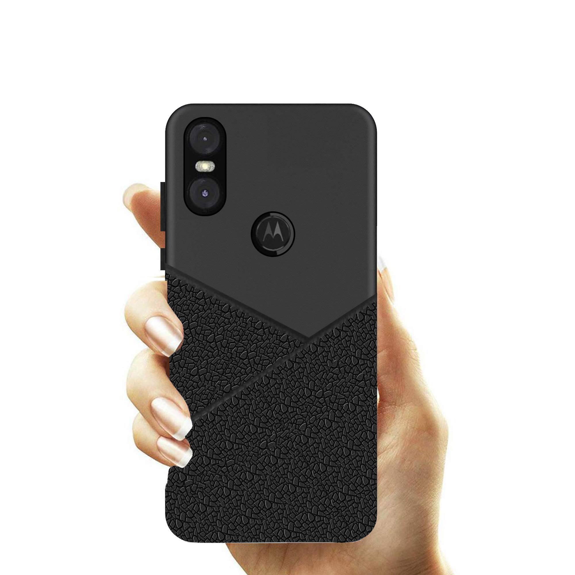 Motorola One Power Case - Matte Black -4