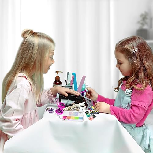 Miniatura 6 de Rainbow High Townley Girl - Bolsa de maquillaje con esmalte de uñas despegable sombra de ojos accesorios para el cabello purpurina corporal y más