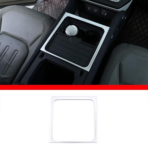 Miniatura 8 de YIWANG - Caja de almacenamiento de plástico ABS para consola central de coche con marco exterior para Land Rover Defender 110 2020 2021 Accesorios