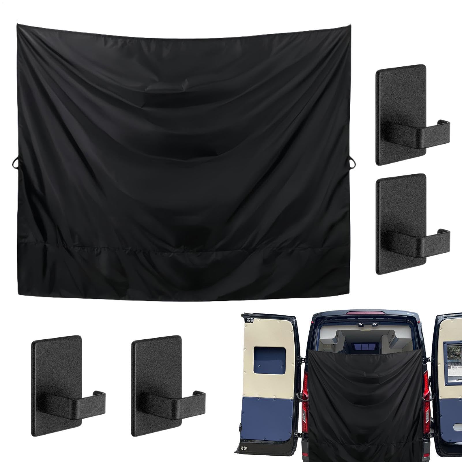 Grand Rideau d'Occultation pour Porte de Camping-Car et Voiture