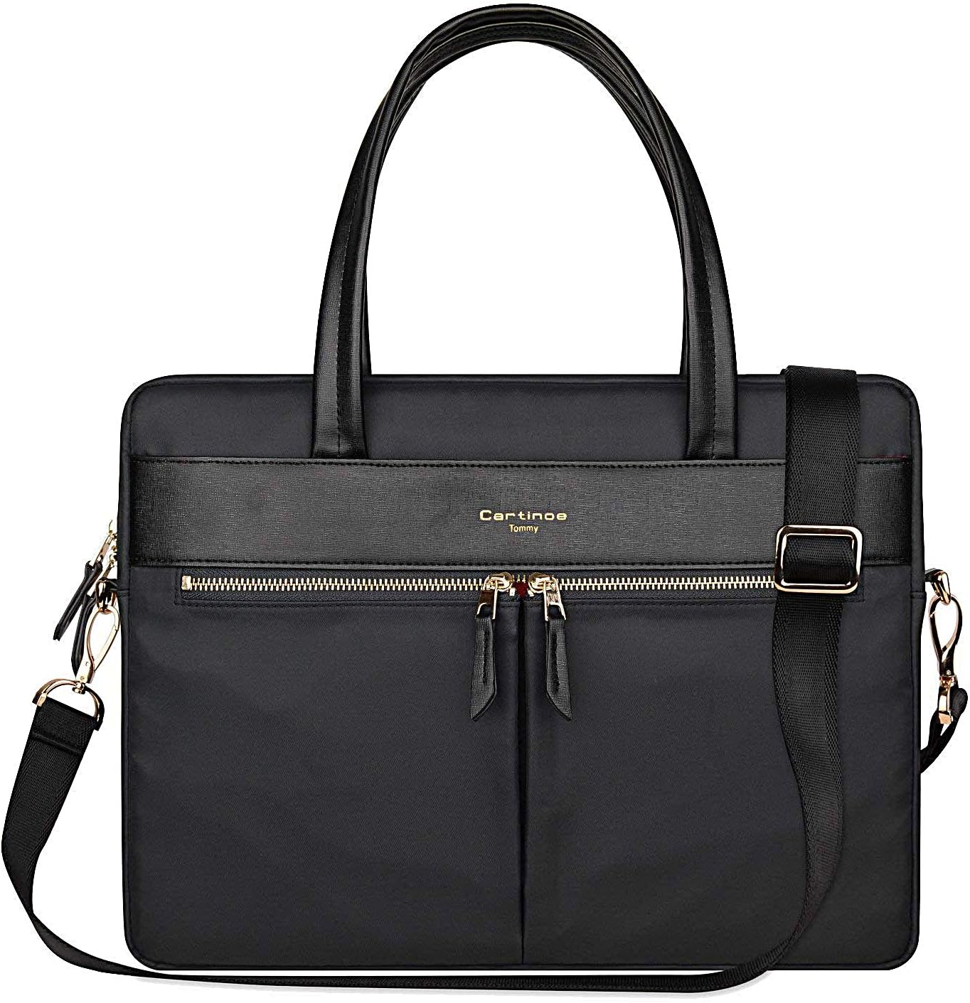 Laptop Briefcase for Women 14 1515.6 Inch Waterproof Laptop Work Bag with RFIC Computer Messenger Bag for Women