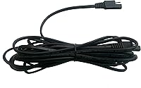 Vista 5 de Sunway Solar - Cable de extensión para cargador de batería de 16 pies con conectores SAE, terminal en anillo y adaptador de cable desnudo de tira