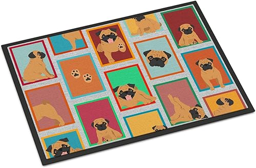 Vista 16 de Caroline's Treasures MLM1087MAT - Felpudo de perro de montaña bernés de 18 x 27 pulgadas, para interiores y exteriores, para entrada, Bernese