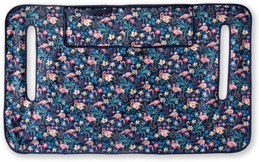 Classic Accessories for Vera Bradley Water-Resistant Golf Seat Blanket, 54 x 32 Inch, Happy Blooms