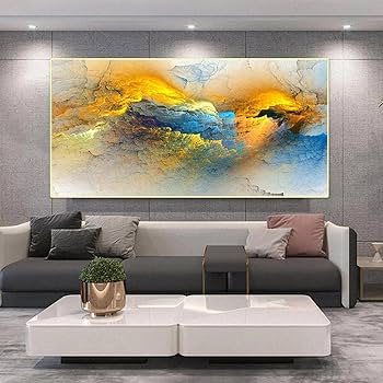 アクリル画　空想百花＊パールゴールド　F6キャンバス　インテリアアート アクリル画 空想百花＊パールゴールド F6キャンバス インテリア