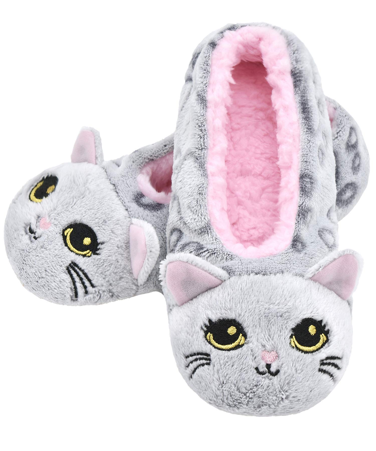 Panda BrosSlipper Socks for Women Cozy Warm Lined Fuzzy Sock Slippers Indoor Booties with Non Slip Grippers