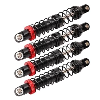 Amazon.co.jp: 高耐久 RCオイルショックアブソーバー ダブル