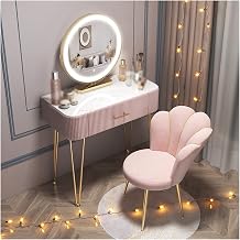 Bedroom Dressing Tables Wood Dressing Table Bedroom Simple Dressing Table Dressing Table Glass Table Backrest Makeup Chair Smart Makeup Mirror Dressing Table Bedroom Makeup Vanity Dressing Table  Col